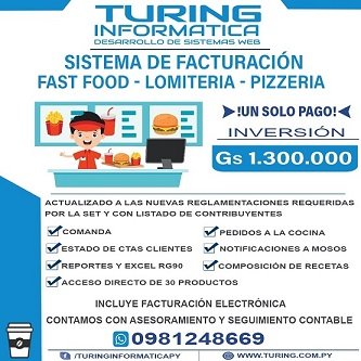 Sistema para fast food y pizzería